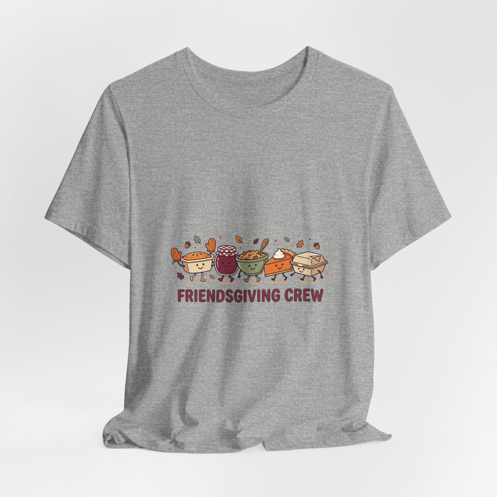 Friendsgiving Crew Tee | Thanksgiving Thanksgiving Turkey Pie Pumpkin Foliage