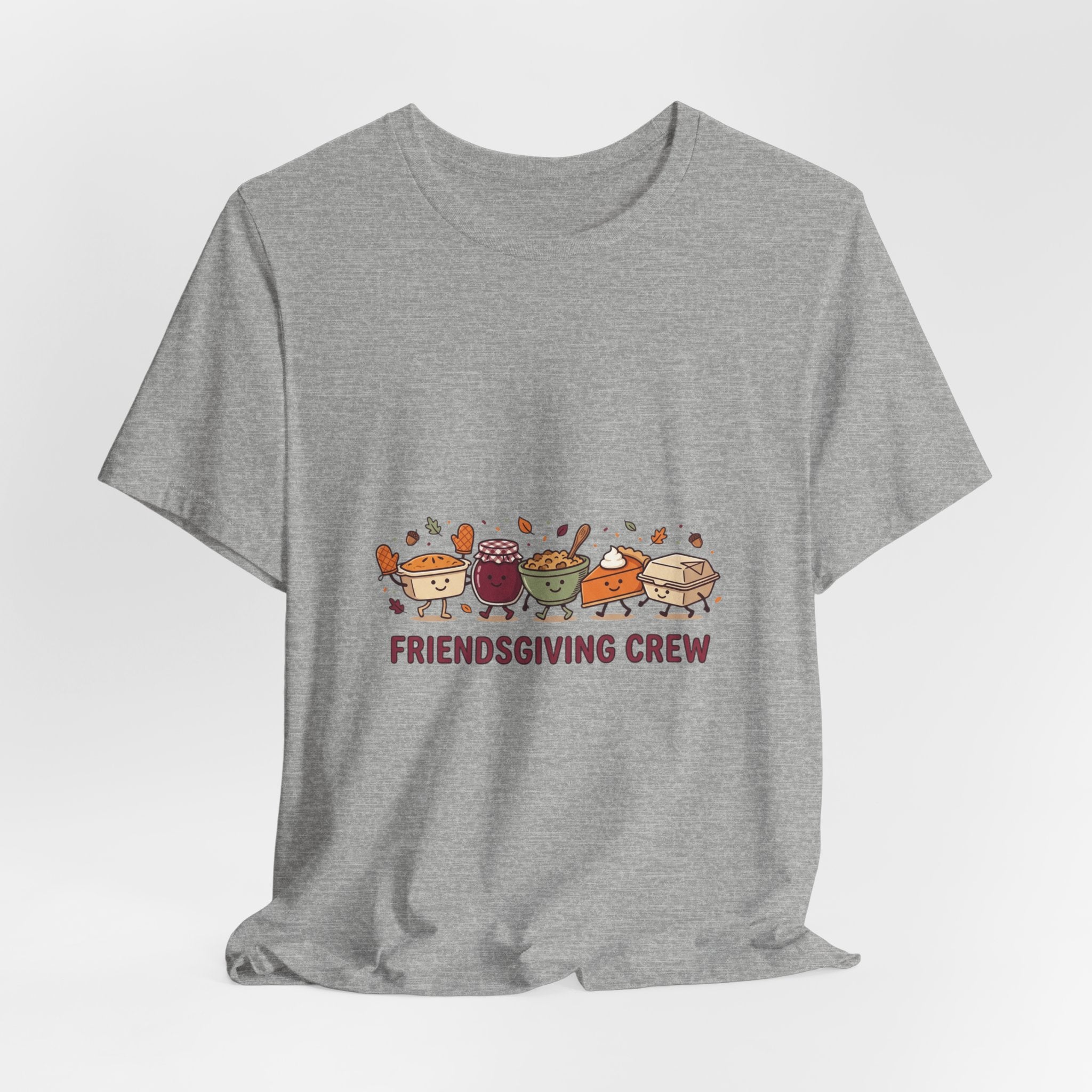 Friendsgiving Crew Tee | Thanksgiving Thanksgiving Turkey Pie Pumpkin Foliage