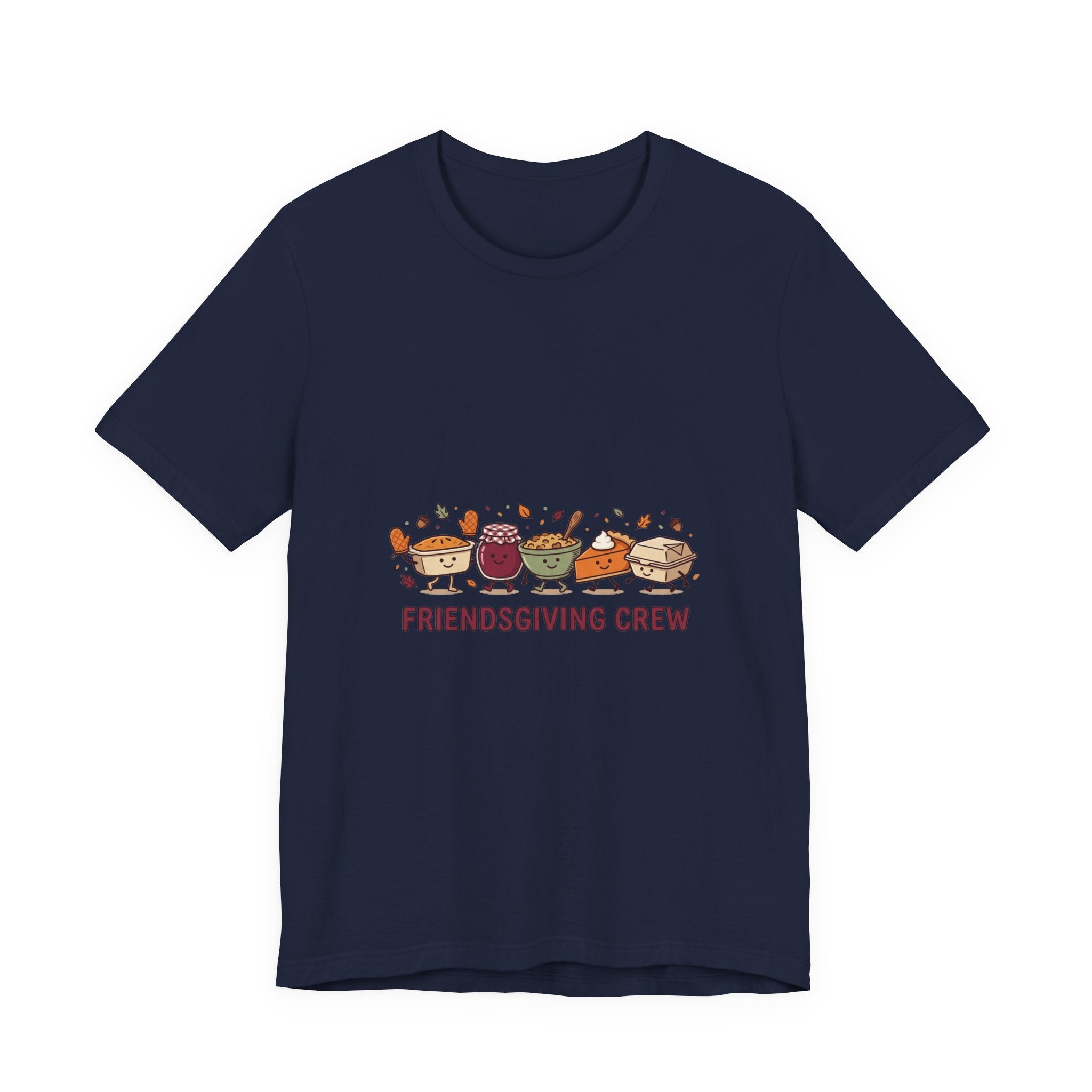 Friendsgiving Crew Tee | Thanksgiving Thanksgiving Turkey Pie Pumpkin Foliage