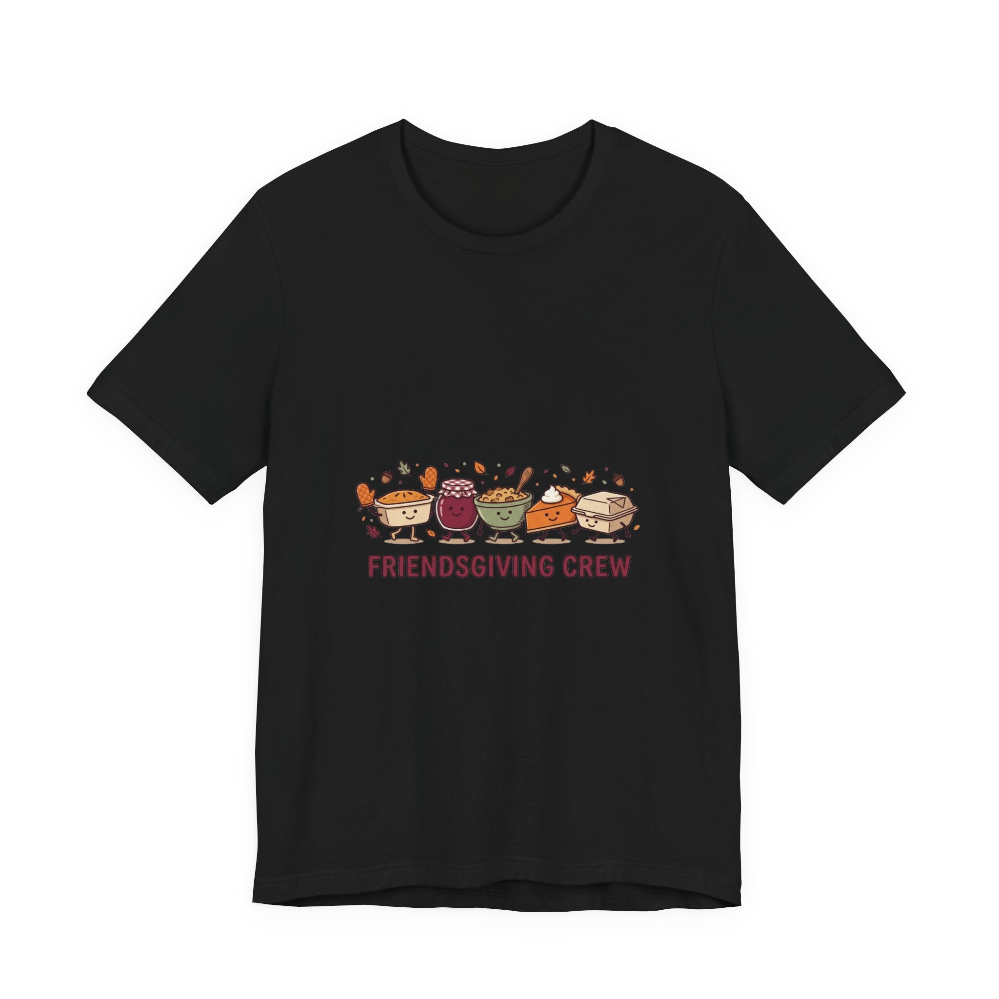 Friendsgiving Crew Tee | Thanksgiving Thanksgiving Turkey Pie Pumpkin Foliage