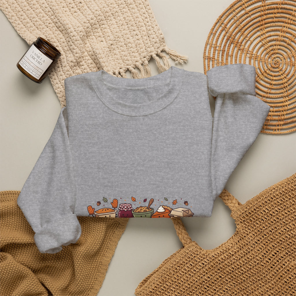 Friendsgiving Crew, Thanksgiving Crewneck | Pumpkin Pie, Fall Foliage