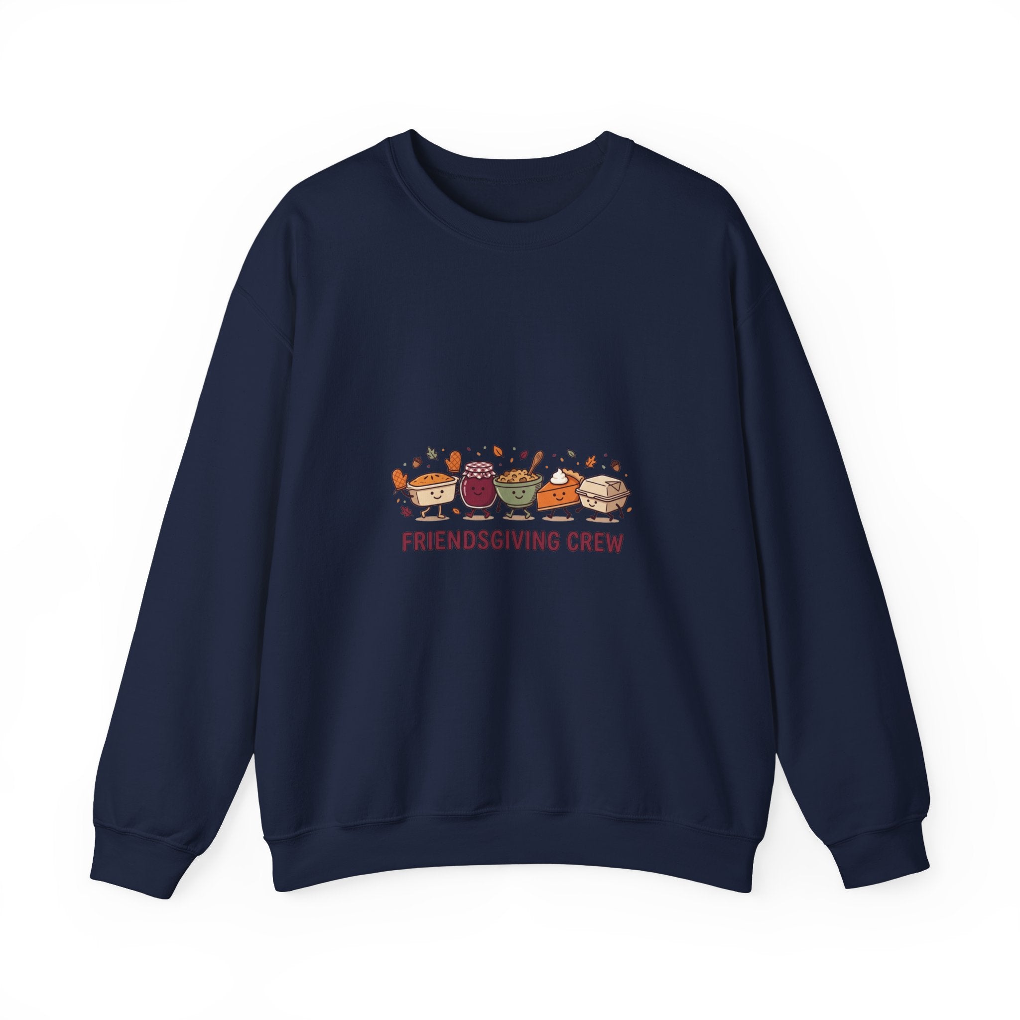 Friendsgiving Crew, Thanksgiving Crewneck | Pumpkin Pie, Fall Foliage