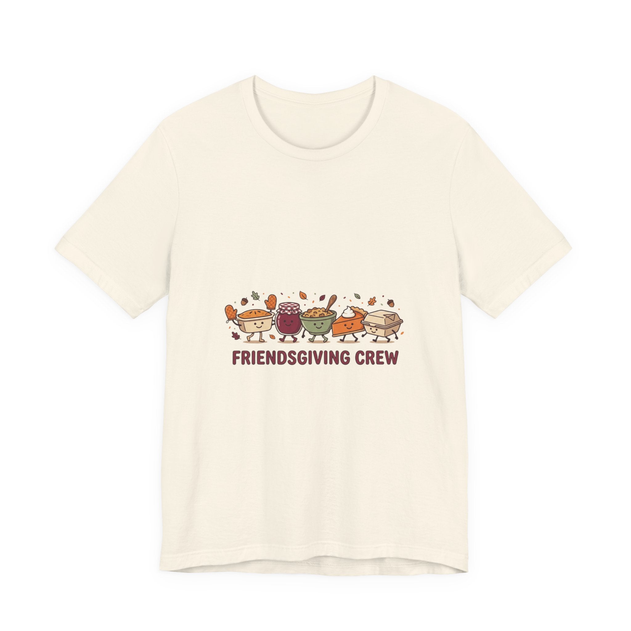 Friendsgiving Crew Tee | Thanksgiving Thanksgiving Turkey Pie Pumpkin Foliage