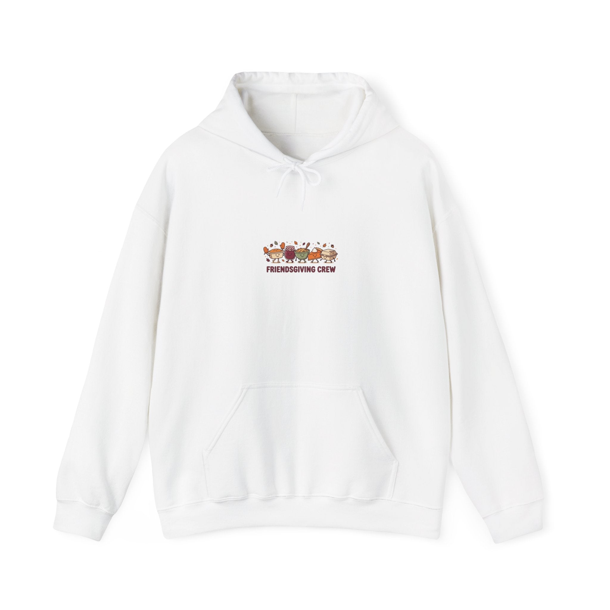 Friendsgiving Crew Hoodie | Thanksgiving Turkey, Fall Foliage, Pumpkin Pie
