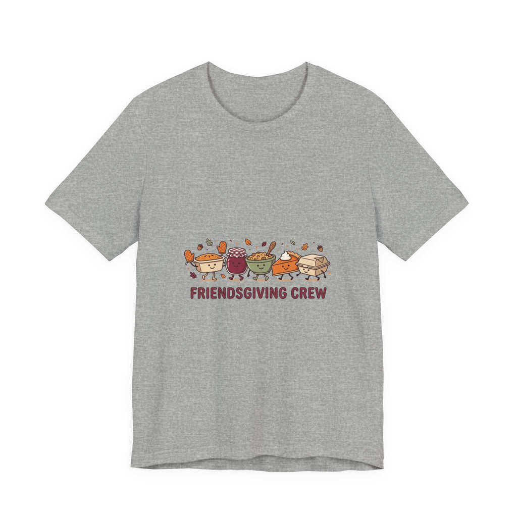 Friendsgiving Crew Tee | Thanksgiving Thanksgiving Turkey Pie Pumpkin Foliage