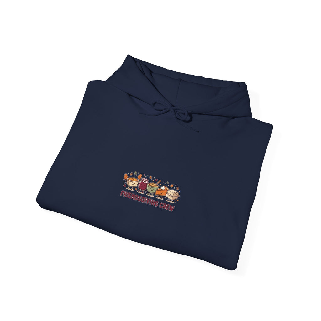 Friendsgiving Crew Hoodie | Thanksgiving Turkey, Fall Foliage, Pumpkin Pie