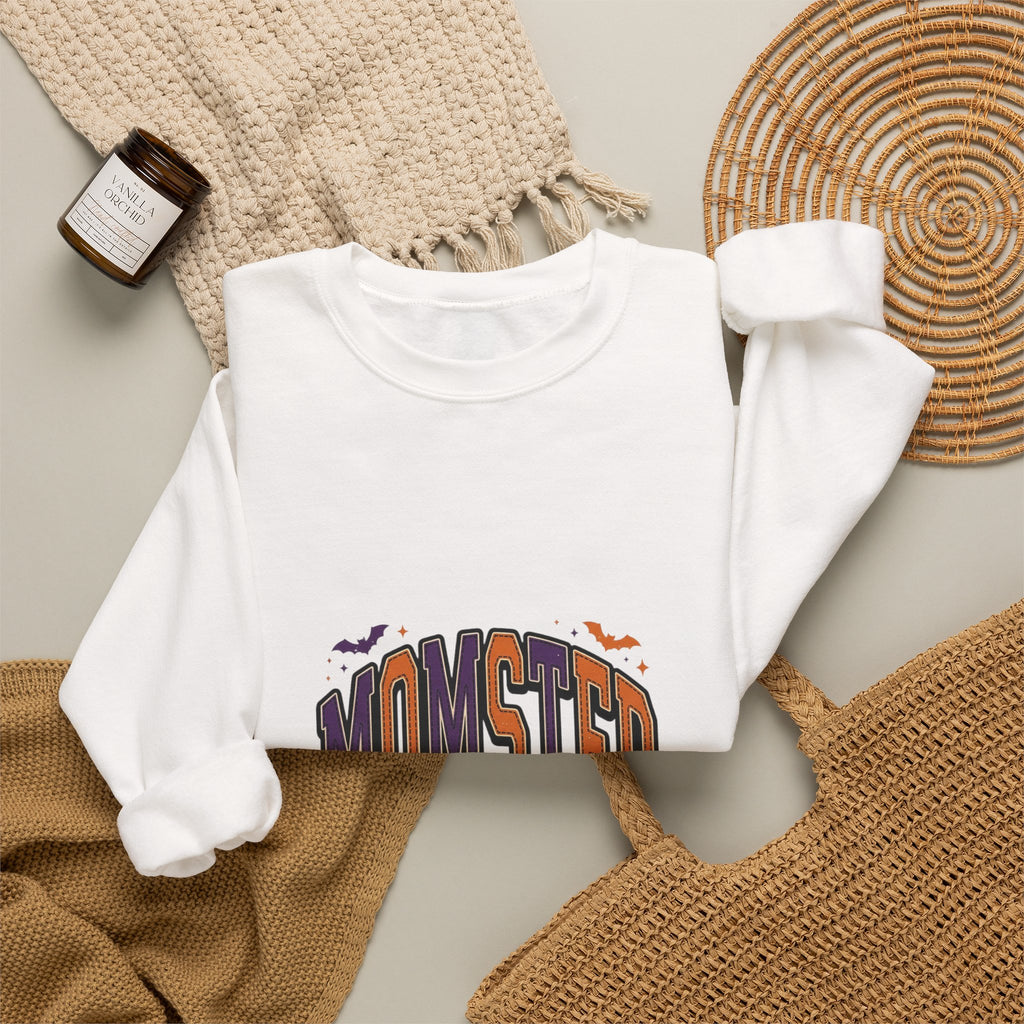 Momster Retro Halloween Sweatshirt | Momster spooky season, bats