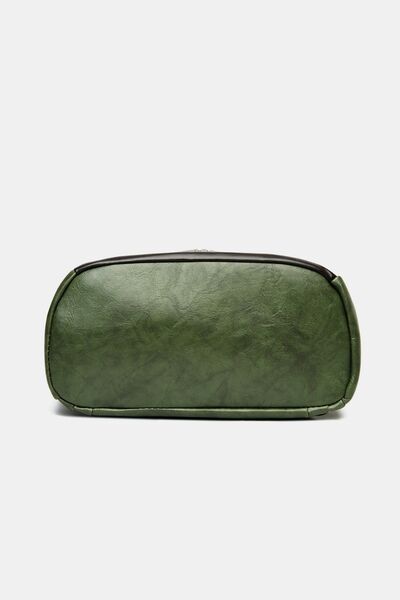 Stylish PU Leather Backpack for Everyday Adventures