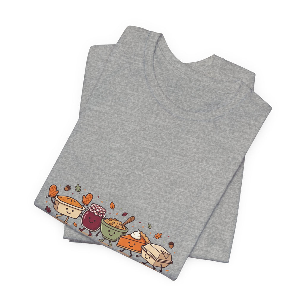 Friendsgiving Crew Tee | Thanksgiving Thanksgiving Turkey Pie Pumpkin Foliage