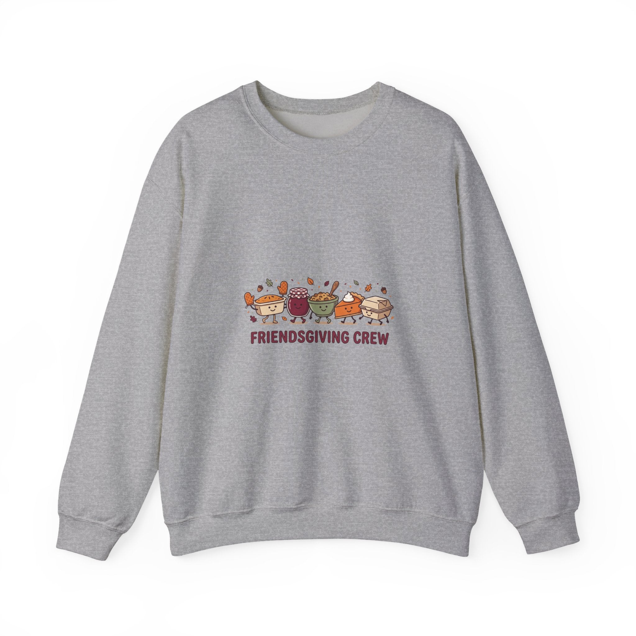 Friendsgiving Crew, Thanksgiving Crewneck | Pumpkin Pie, Fall Foliage