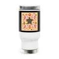 Chinese New Year Dog Travel Mug - 14oz Stainless Steel Handle Tumbler