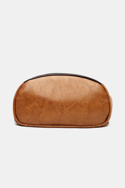 Stylish PU Leather Backpack for Everyday Adventures