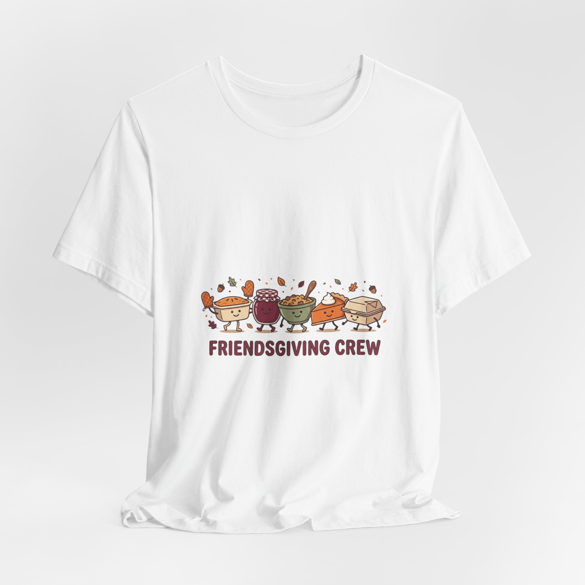 Friendsgiving Crew Tee | Thanksgiving Thanksgiving Turkey Pie Pumpkin Foliage
