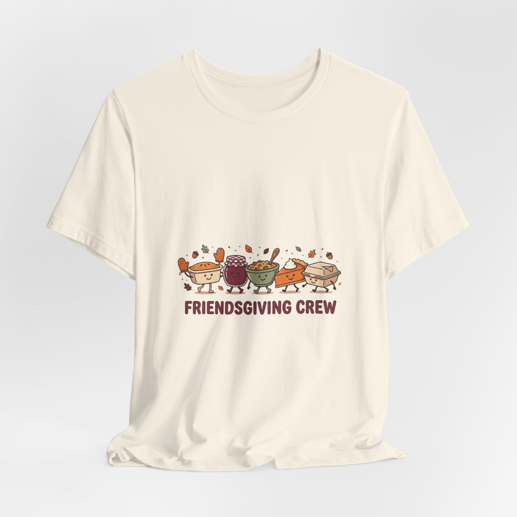Friendsgiving Crew Tee | Thanksgiving Thanksgiving Turkey Pie Pumpkin Foliage