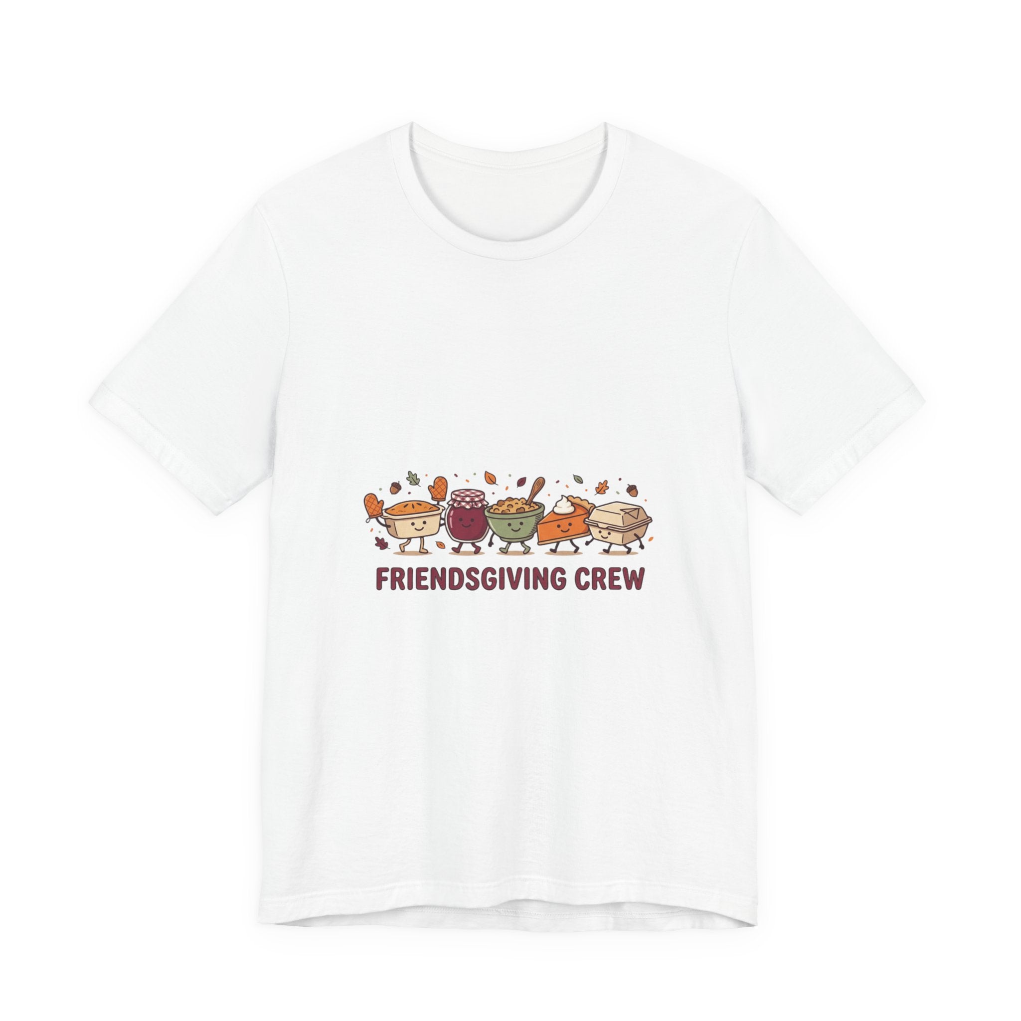 Friendsgiving Crew Tee | Thanksgiving Thanksgiving Turkey Pie Pumpkin Foliage