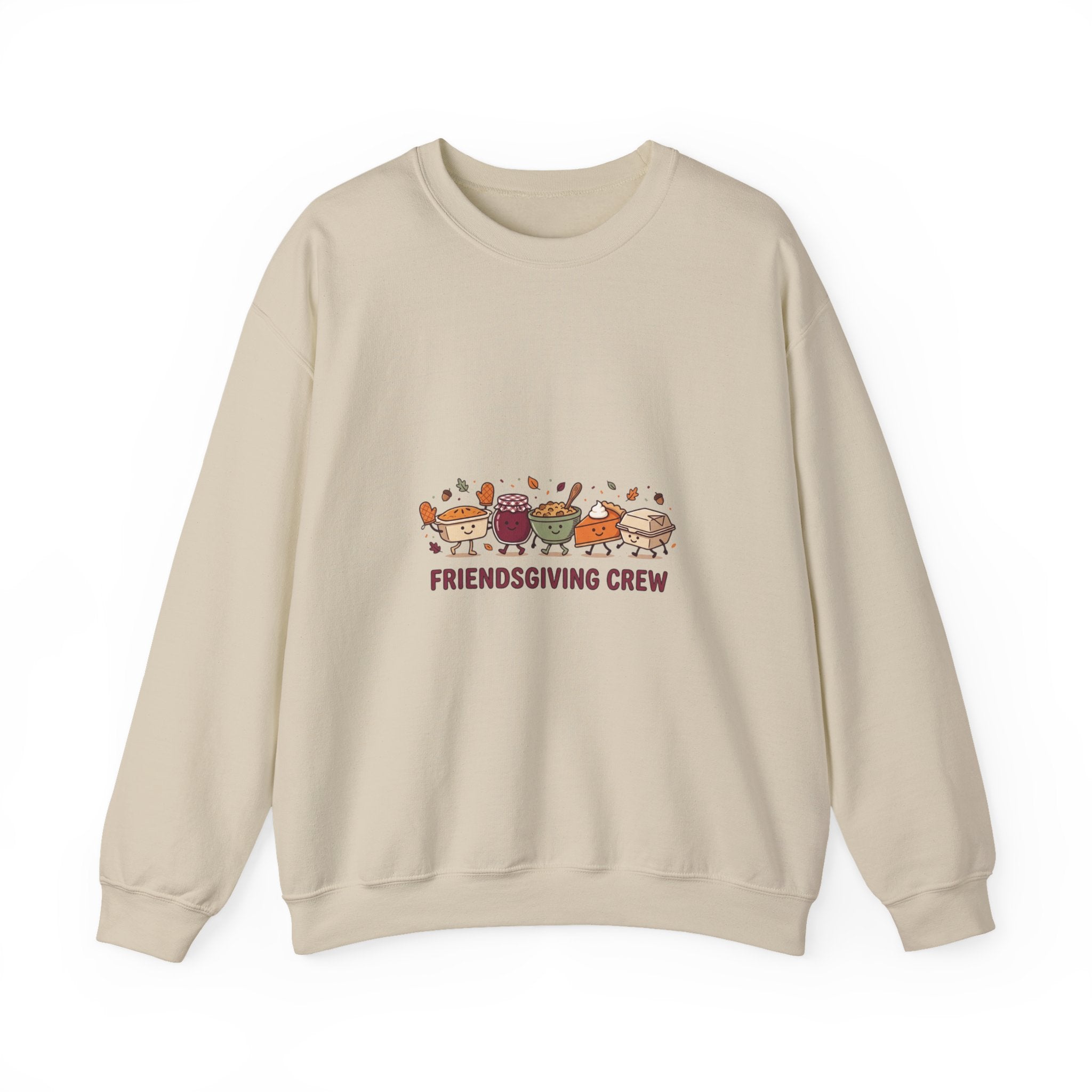 Friendsgiving Crew, Thanksgiving Crewneck | Pumpkin Pie, Fall Foliage