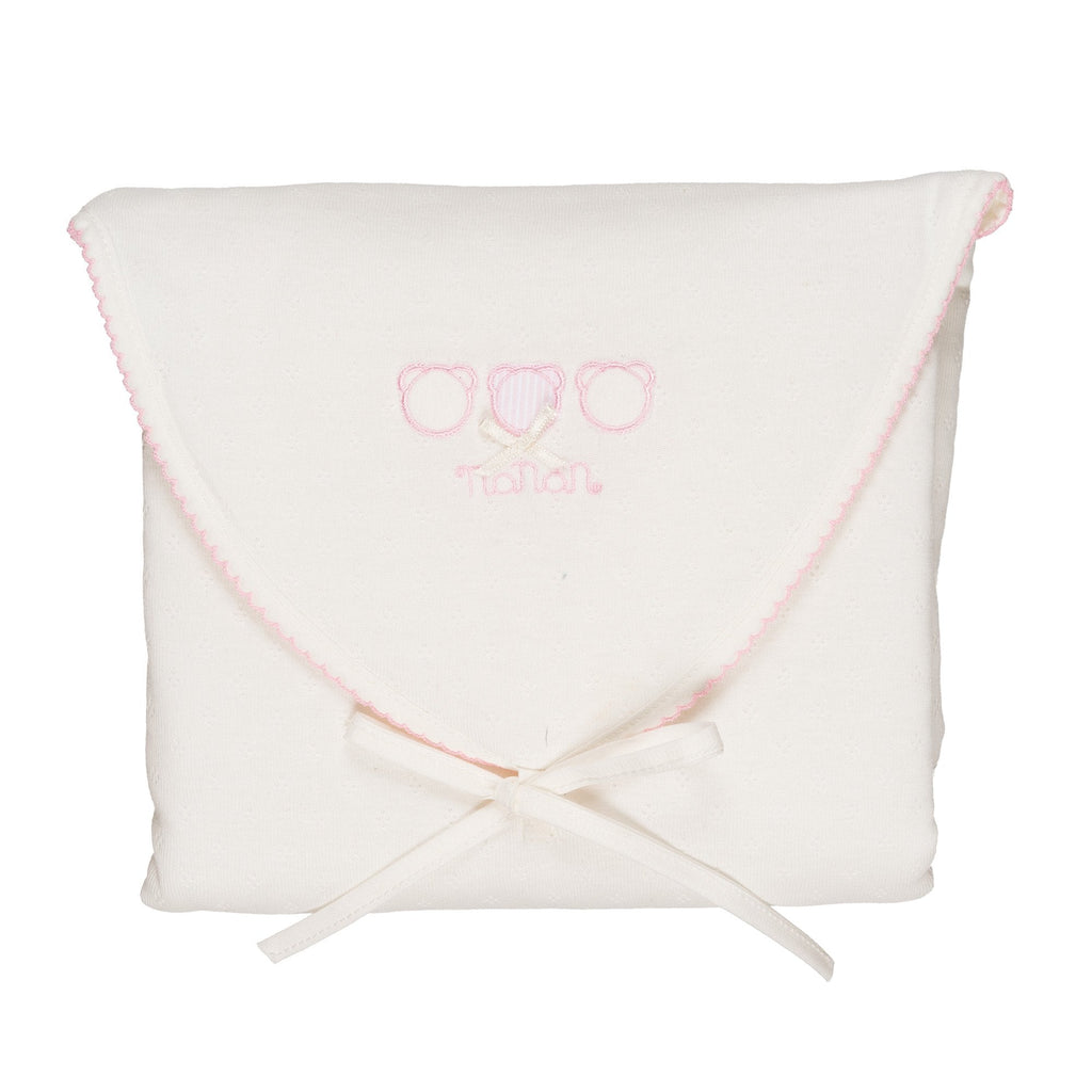 Confezione regalo 3 pezzi rosa - 1 mese