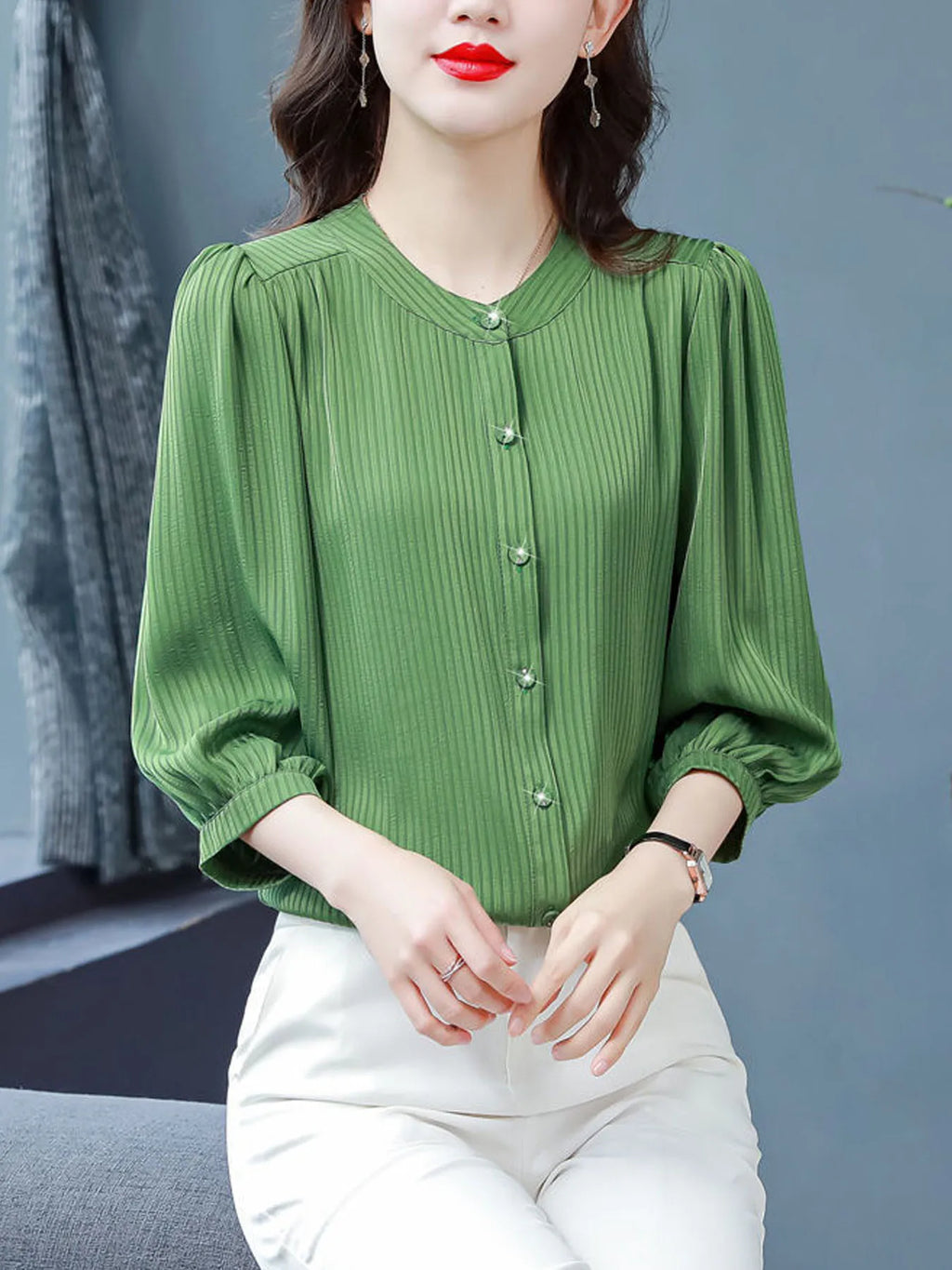 Korean version of loose and lazy style T-shirt small summer fashion foreign style casual age slimming half sleeve top