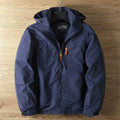 Spring Mens Rainproof Jacket High-quality Thin Breathable Outdoor Hiking Windproof Tactical Hooded Coats Europe 5XL Men Clothing