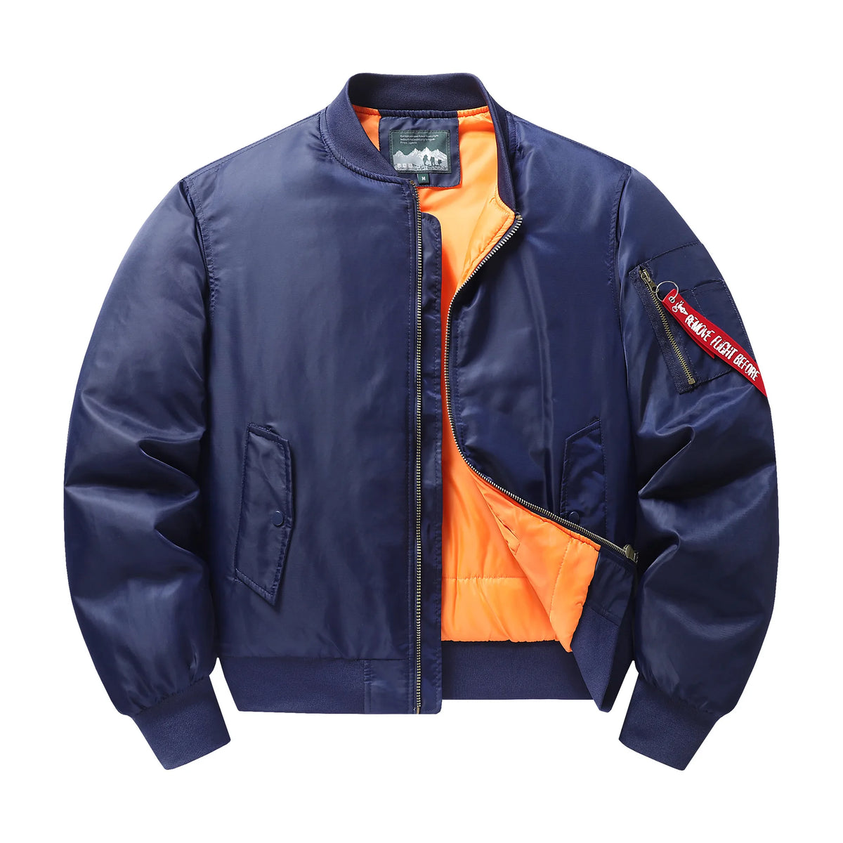 2026 Autumn/Winter Flight Jacket Men's Trendy Brand Retro Outerwear with Cotton Baseball Shirt Coat