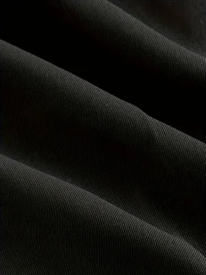 2026 Spring New Collection Black and White Contrast Waistband Wide-Leg Suit Pants Asymmetrical Striped High-Waist Straight-Leg Pants Plus Size Women's Workwear Office Outfit