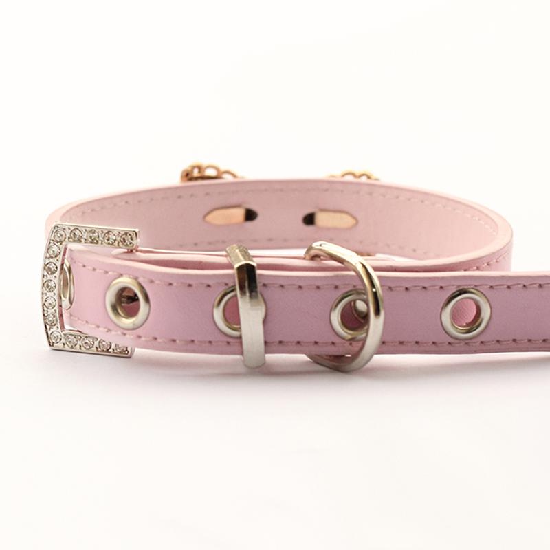 armipet Pearl Bow Dog Collar Pets Puppy Princess Collars For Dog